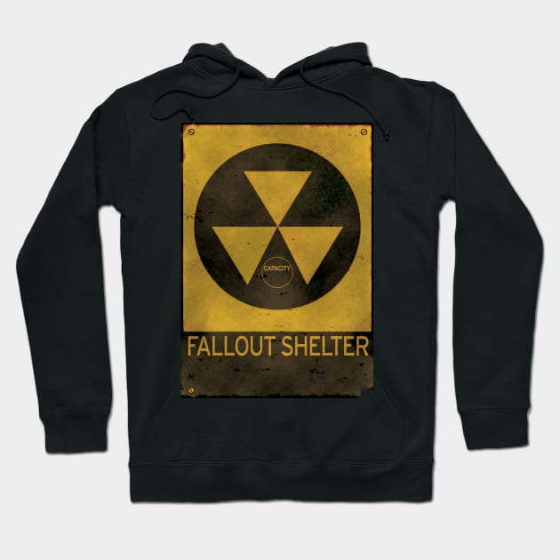 Fallout Shelter - Old & Busted! Hoodie by LeftWingPropaganda